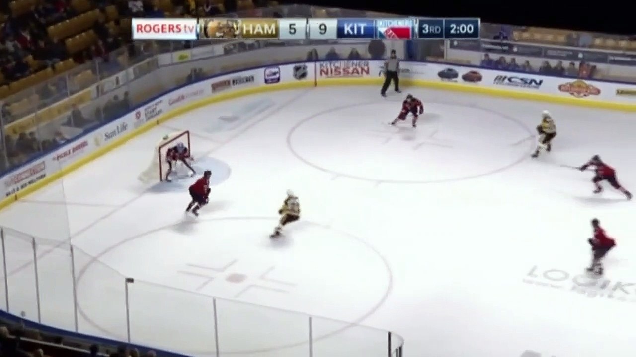 Davis Young First Career Goal