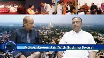 AAP KE SAWAL - Anil Kumar Agarwal Exclusive Interview With Naveen Jain ( Agra Mayor )