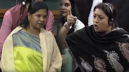 நாடாளுமன்றத்தில் தனி ஒருவராக பாஜகவை மிரள வைத்த கனிமொழி !