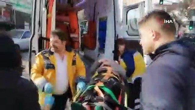 Yeni aldığı aracın direksiyonunu geçer geçmez yaşlı kadına çarptı