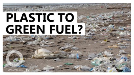 Using sunlight to convert plastic into green fuel