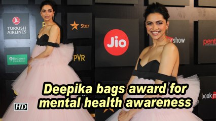 Deepika bags award for mental health awareness