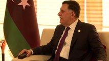 Milli Savunma Bakanı Akar, Libya Başkanlık Konseyi Başkanı Fayiz es-Serrac ile görüştü