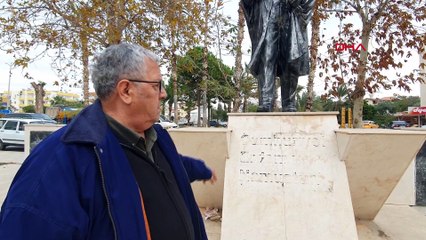 Atatürk Anıtı’na çirkin saldırıya tepki