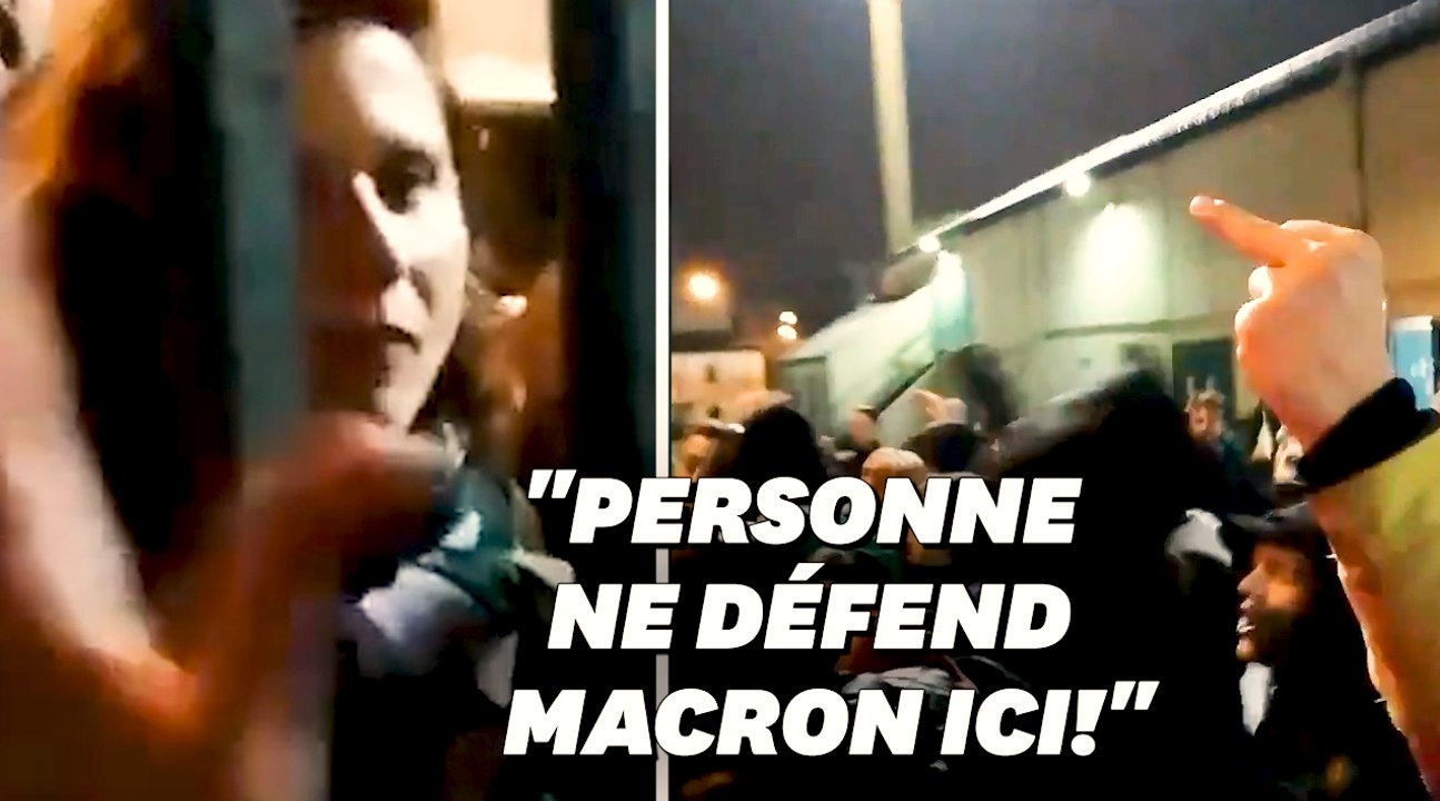 "Casse-toi Roxana!" Les images de la ministre des sports  expulsée par des supporters du Red Star