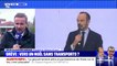Retraites: Nicolas Dupont-Aignan suggère "la grève par la gratuité" des transports pour maintenir la pression sur le gouvernement
