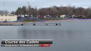 Cyclo-cross d'Arnay - le - Duc catégorie Cadets le 08/12/2019