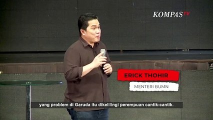 Erick Thohir Ungkap Godaan Pimpin Garuda