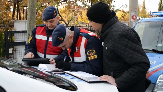 Jandarma’dan okul servislerine denetim