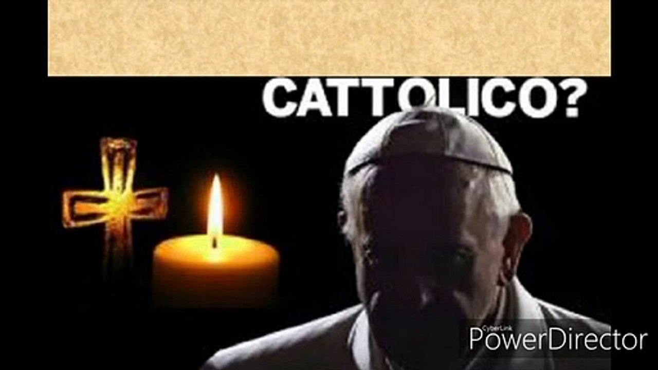 BERGOGLIO DICE CHE CRISTO NON È DIO, MA SOLO UN UOMO_ -E COSÌ GETTA LA MASCHERA-