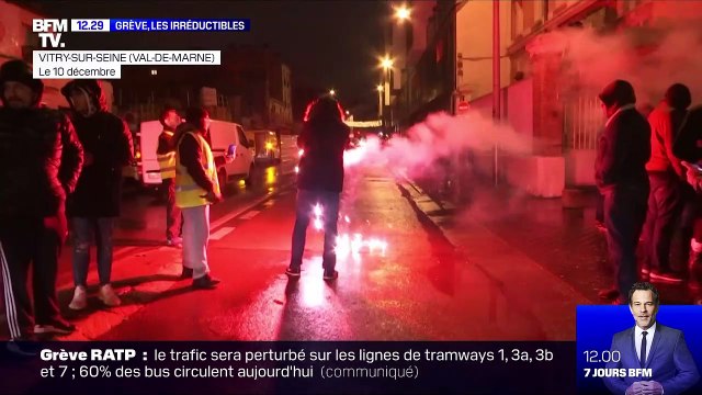 Grèves, les irréductibles - 14/12