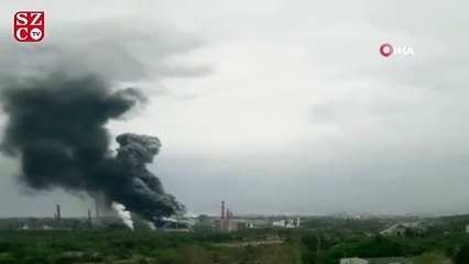 İSDEMİR'de patlama