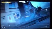 Crash captured in shocking dashcam footage