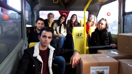 Üniversiteli gençler ihtiyaç sahiplerinin umudu oldu