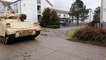 M1 Abrams et M3 Bradley aux Bastogne Barracks lors du Nuts week-end 2019