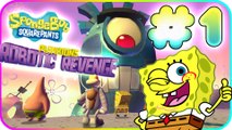 SpongeBob SquarePants: Plankton's Robotic Revenge Walkthrough Part 1 (Wii, PS3, X360)