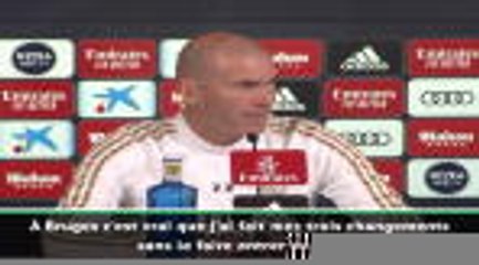 Zidane : ''Le rôle de Bale est toujours aussi important''