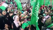 - Gazze'de Filistinliler Hamas'ın kuruluşunun yıldönümü kutladı