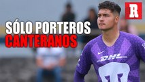 Pumas jugará sólo con porteros canteranos durante el Clausura 2020