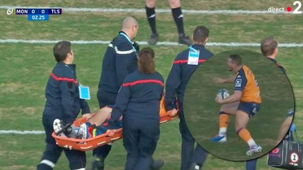 La terrible blessure de Louis Picamoles face à Toulouse