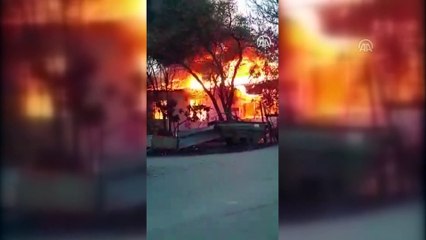 Pendik'teki gecekondu yandı - İSTANBUL