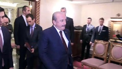 TBMM Başkanı Şentop, Afganistan Meclis Başkan Vekili Ramazan ile görüştü - ANTALYA