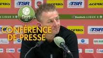 Conférence de presse Valenciennes FC - Paris FC (1-0) : Olivier GUEGAN (VAFC) - Mecha BAZDAREVIC (PFC) - 2019/2020