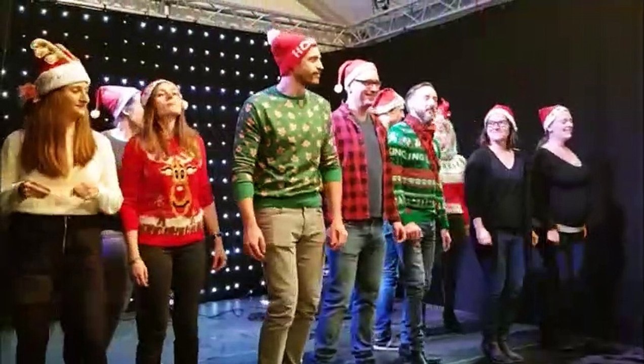 Marché de Noël de Creutzwald : la chorale thionvilloise Équinoxe présente un extrait de son spectacle NousGenerations