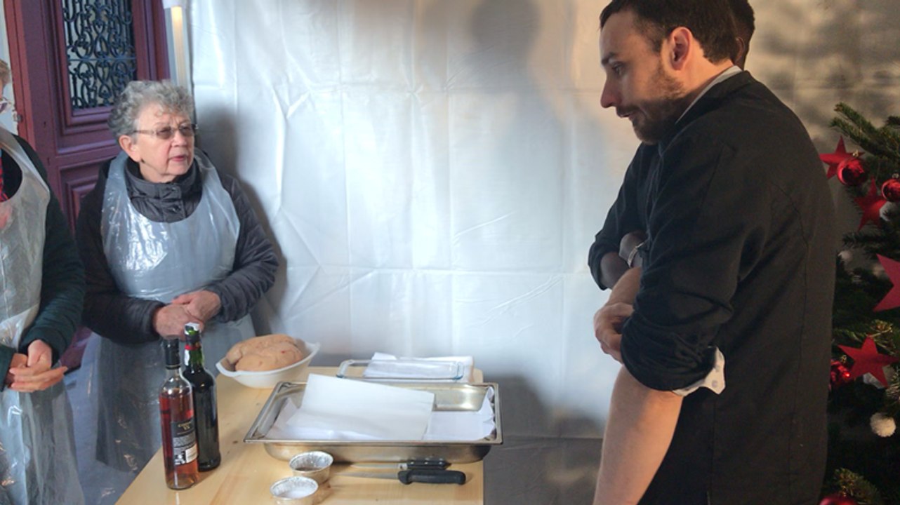 La terrine de foie gras du restaurant La Maison Blanche à Bayeux