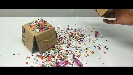 Amazing Diy Explosion Gift Box From Cardboard !!!