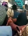 Metroda başörtülü kadına çirkin saldırı