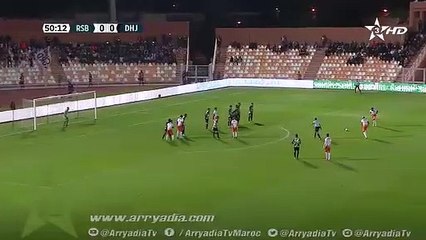 نهضة بركان 1-0 الدفاع الحسني الجديدي هدف حمدي لعشير في الدقيقة 51.   #البطولة_الإحترافية|الجولة04