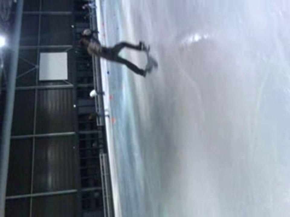 Jacky et sylvain sur la glace