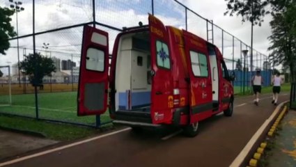 Criança sofre lesão em queda no Ciro Nardi