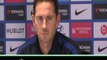 Chelsea must deal with 'nerves' - Lampard