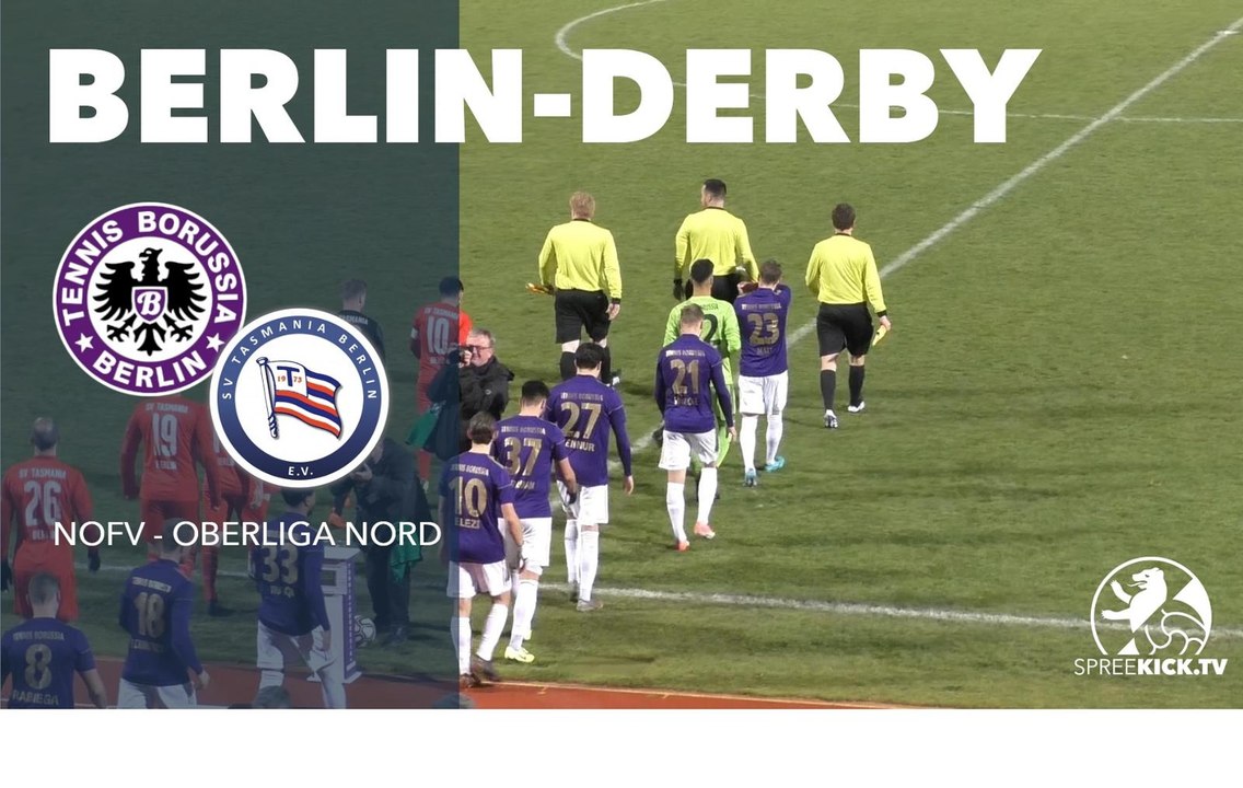 Rabiega trifft doppelt und führt Tebe zum Derbysieg | Tennis Borussia Berlin - SV Tasmania Berlin (16. Spieltag, NOFV-Oberliga Nord)