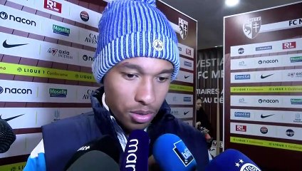 Metz-OM : Bouba Kamara "des regrets oui, mais on s'en sort bien"
