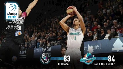 Jeep® ÉLITE : Boulazac vs Pau-Lacq-Orthez (J13)