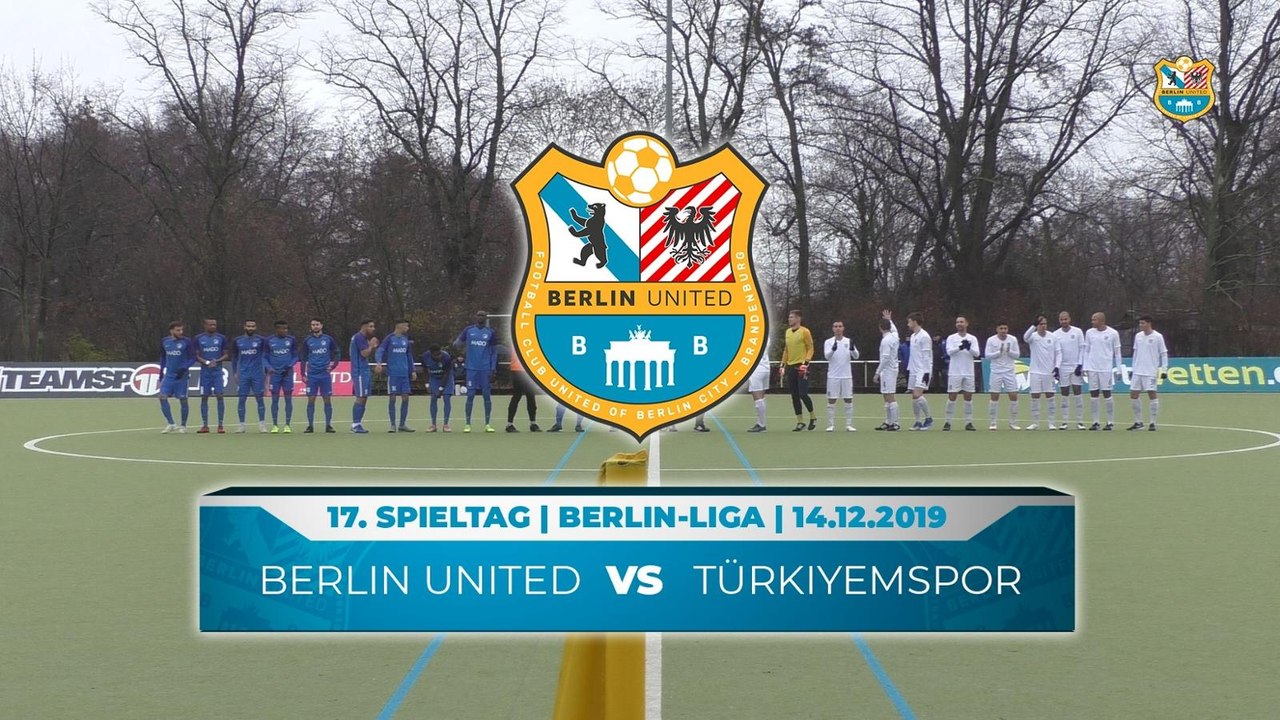 United krönt die Hinrunde | Berlin United - Türkiyemspor (Berlin-Liga)
