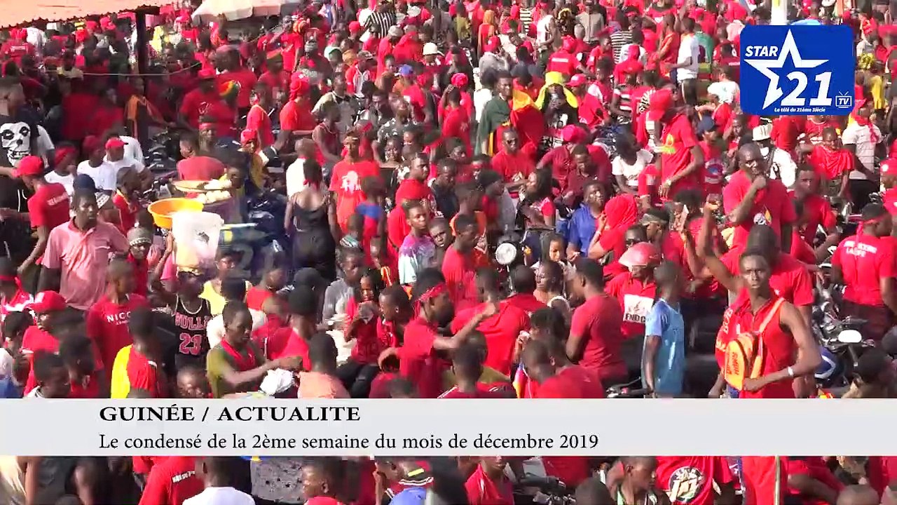 GUINEE - ACTUALITE- Le condensé de la 2ème semaine du mois de décembre 2019