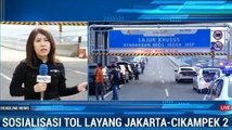 Usai Diresmikan, Tol Layang Japek II Beroperasi Gratis