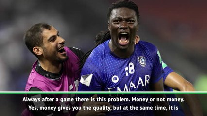 Al Hilal head coach irked by money remarks