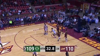 Luke Maye Posts 14 points & 11 rebounds vs. Canton Charge
