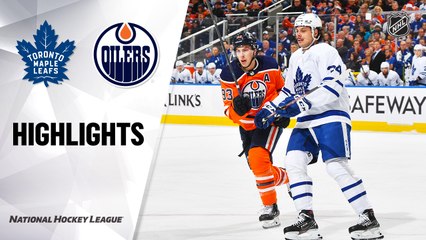 NHL Highlights | Maple Leafs @ Oilers 12/14/19