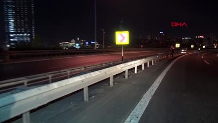 Tem otoyolu'nda motosiklet kazası 1 ölü