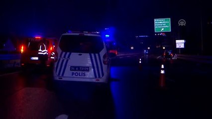 Bariyerlere çarpan motosikletin sürücüsü öldü