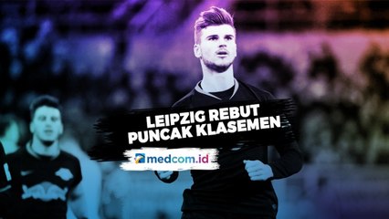 Tundukkan Fortuna, Leipzig Naik ke Puncak Klasemen Bundesliga