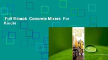Full E-book  Concrete Mixers  For Kindle