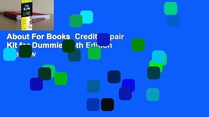 About For Books  Credit Repair Kit for Dummies, 4th Edition  Review