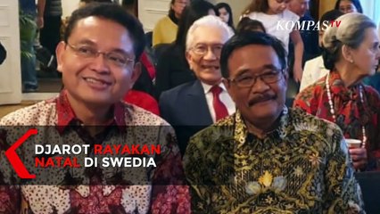 Djarot Rayakan Natal di Swedia Bersama WNI
